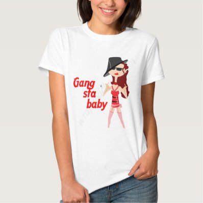 gangsta baby tee shirt