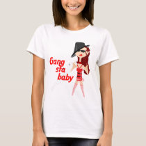 gangsta baby t-shirts by wrappedcherry gangsta baby t-shirts
