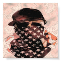 Gangsta Hip Hop Skull Poster posters by prattnet1 Gangsta Hip Hop Skull Poster posters