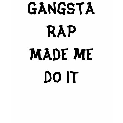 gangsta rap made me do it outline
