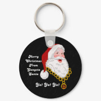 Gangsta Santa Key Chain keychains
