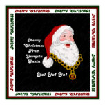 Gangsta Santa Poster