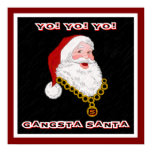Gangsta Santa Poster
