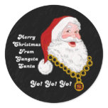 Gangsta Santa Sticker