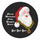 Gangsta Santa Sticker