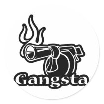 Gangsta stickers by gunworld Gangsta stickers