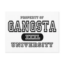 Gangsta University postcards by universityshirts Gangsta University postcards