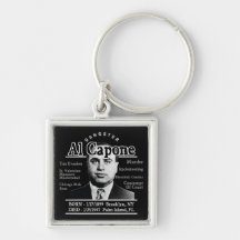 Gangster Al Capone Keychains