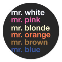 Gangster Colors Stickers