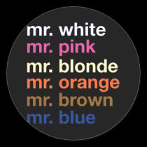 Gangster Colors stickers
