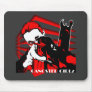 Gangster Girl With Gun Mousepad