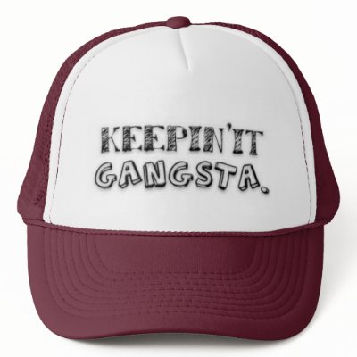 gangster mesh hats by HollisterJessi