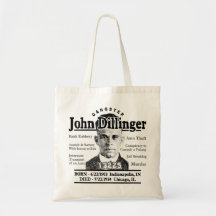 Gangster John Dillinger Tote Bag