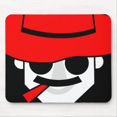 Gangster Mouse Mat by lonvig