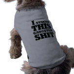 Gangster Pet Pet Tshirt