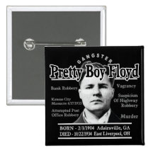 Gangster Pretty Boy Floyd Pin