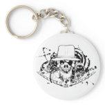 Gangster shows off - key chain