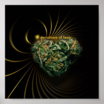 ganja srdce, deviations of feels poster