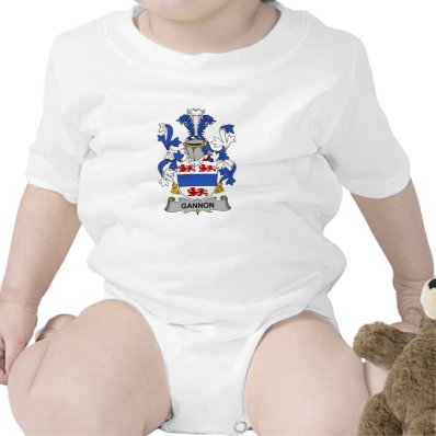 Gannon Family Crest Rompers