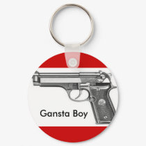 Gansta Boy Gun Keychain by Molk20 Gansta Boy Gun Keychain