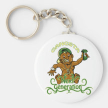 gansta next generation vector illustration key chain