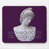 Ganymede Archaelogists Dig Good Head mousepads by ShovelTest Ganymede Archaelogists Dig Good Head mousepads