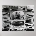 Gar Wood 10 Miss Americas posters