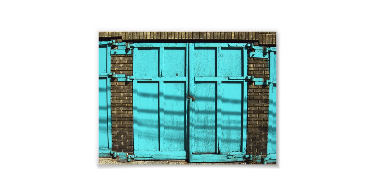 Garage Door Photo Print | Zazzle