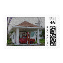 Garage Postage Stamp
