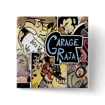 Garage Raja: Collage Button by GarageRaja Garage Raja: Collage Button