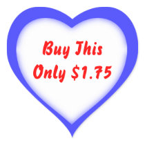 Garage Sale And Yard Sale Heart Shape Price Label