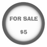 Garage Sale And Yard Sale Price Labels Sticker