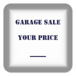 Garage Sale And Yard Sale Price Labels Stickers