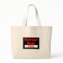 Garage Sale King Canvas Bags