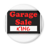 Garage Sale King Magnet