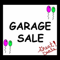 GARAGE SALE posters