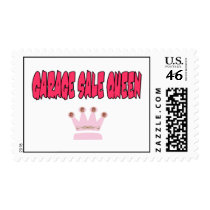 Garage Sale Queen postage by Thecardshop Garage Sale Queen postage