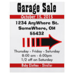 Garage Sale Sign Flyer