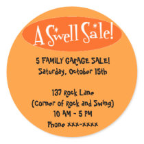 Garage Sale Stickers ~ A Swell Sale!