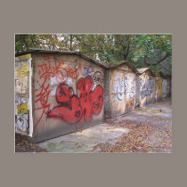 Garages Berlin Prenzlauer Berg postcards