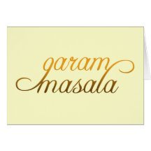 Garam Masala Cards