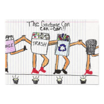 Garbage Can Can-Can posters by tomboyinaskirt Garbage Can Can-Can posters