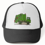 Garbage Truck Green Hat