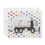Garbage Truck Love Invite