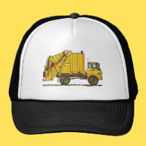 Garbage Truck Rear Loader Hats hats
