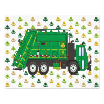 Garbage Truck Shamrocks Announcement