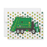 Garbage Truck Shamrocks Announcement