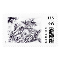 Garbage's Factory postage