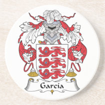 Garcia Family Crest Coasters