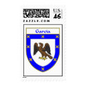Garcia Coat of Arms/Family Crest postage